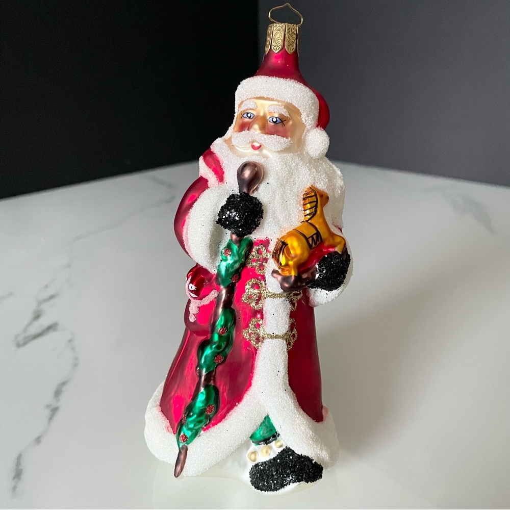 Vintage Santa Heirloom Ornament by Waterford